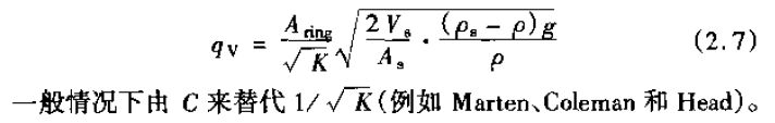 轉(zhuǎn)子流量計(jì)的基本原理公式